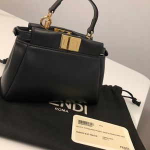 ✨SALE✨Fendi Micro Peekaboo, Black